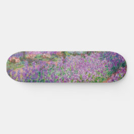 Claude Monet - De tuin van de kunstenaar in Givern Persoonlijk Skateboard