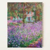 Claude Monet - De tuin van de kunstenaar in Givern Planner (Achterkant)