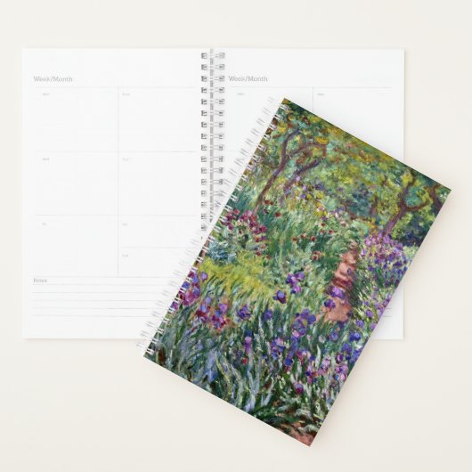 Claude Monet - De tuin van de kunstenaar in Givern Planner (Display)