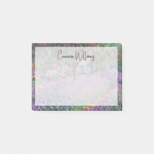 Claude Monet | De tuin van de kunstenaar in Givern Post-it® Notes (Voorkant)