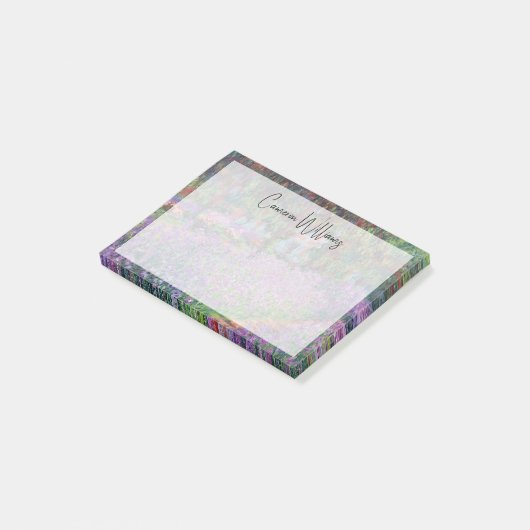 Claude Monet | De tuin van de kunstenaar in Givern Post-it® Notes (Schuin)