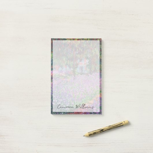 Claude Monet | De tuin van de kunstenaar in Givern Post-it® Notes (Op bureau)