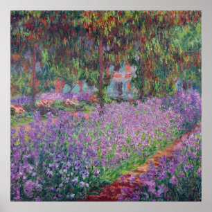 Claude Monet   De tuin van de kunstenaar in Givern Poster