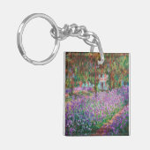 Claude Monet - De tuin van de kunstenaar in Givern Sleutelhanger (Voorkant Links)