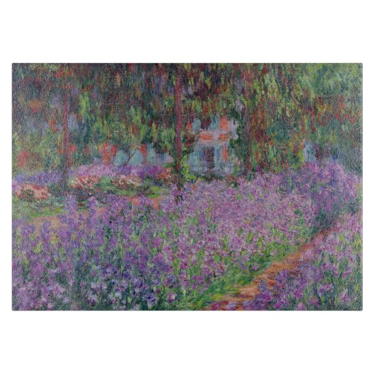 Claude Monet | De tuin van de kunstenaar in Givern Snijplank (Voorkant)
