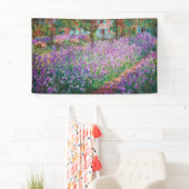 Claude Monet - De tuin van de kunstenaar in Givern Spandoek (Insitu)