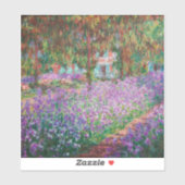 Claude Monet - De tuin van de kunstenaar in Givern Sticker (Vel)