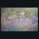 Claude Monet - De tuin van de kunstenaar in Givern Stof<br><div class="desc">The Artists Garden at Giverny / Le Jardin de l'artiste a Giverny - Claude Monet,  1900</div>