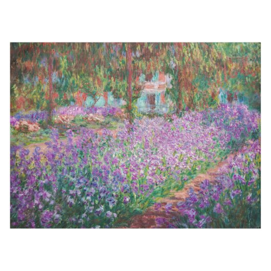 Claude Monet - De tuin van de kunstenaar in Givern Tafelkleed (Voorkant (Horizontaal))