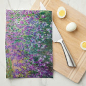 Claude Monet - De tuin van de kunstenaar in Givern Theedoek (Quarter Fold)