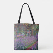 Claude Monet | De tuin van de kunstenaar in Givern Tote Bag (Achterkant)