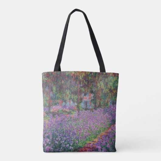 Claude Monet | De tuin van de kunstenaar in Givern Tote Bag (Achterkant)