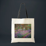 Claude Monet - De tuin van de kunstenaar in Givern Tote Bag<br><div class="desc">De tuin van de kunstenaar in Giverny / Le Jardin de l'artiste a Giverny - Claude Monet,  1900</div>