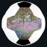 Claude Monet - De tuin van de kunstenaar in Givern Voetbal<br><div class="desc">The Artists Garden at Giverny / Le Jardin de l'artiste a Giverny - Claude Monet,  1900</div>