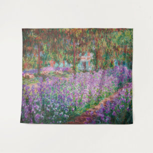 Claude Monet - De tuin van de kunstenaar in Givern Wandkleed