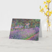 Claude Monet| De tuin van de kunstenaar in Giverny Kaart (Gele Bloem)