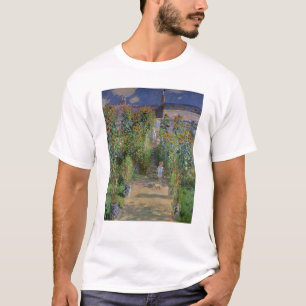 Claude Monet de Tuin van de Kunstenaar in T-shirt