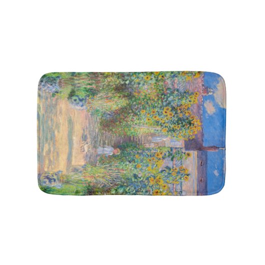 Claude Monet - De tuin van de kunstenaar in Vetheu Badmat (Voorkant)