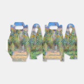 Claude Monet - De tuin van de kunstenaar in Vetheu Bedankdoosjes (Uitgevouwen)