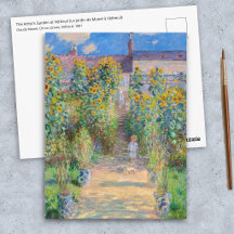 Claude Monet - De tuin van de kunstenaar in Vetheu