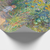 Claude Monet - De tuin van de kunstenaar in Vetheu Cadeaupapier (Hoek)