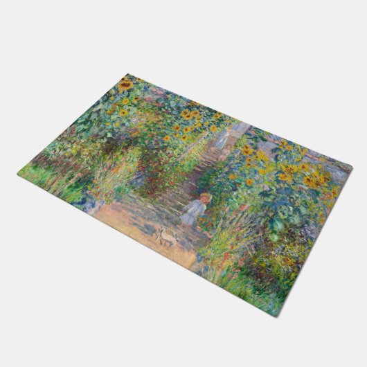 Claude Monet - De tuin van de kunstenaar in Vetheu Deurmat (Schuin)