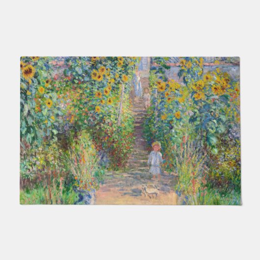 Claude Monet - De tuin van de kunstenaar in Vetheu Deurmat (Voorkant)