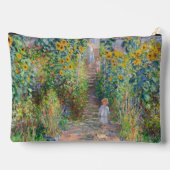 Claude Monet - De tuin van de kunstenaar in Vetheu Etui (Achterkant)