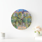 Claude Monet - De tuin van de kunstenaar in Vetheu Grote Klok (Huis)