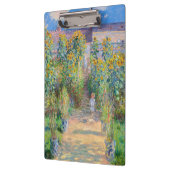 Claude Monet - De tuin van de kunstenaar in Vetheu Klembord (Links)