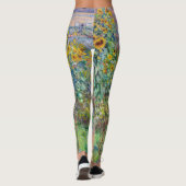 Claude Monet - De tuin van de kunstenaar in Vetheu Leggings (Achterkant)