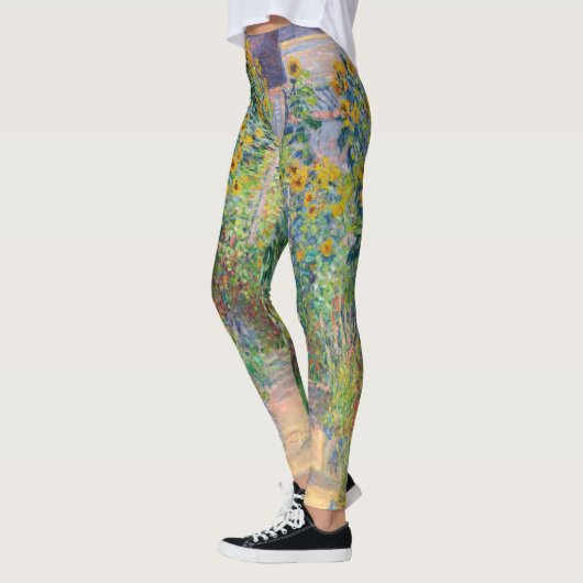 Claude Monet - De tuin van de kunstenaar in Vetheu Leggings (Links)