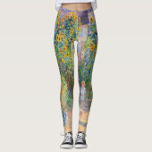 Claude Monet - De tuin van de kunstenaar in Vetheu Leggings (Voorkant)