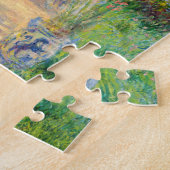 Claude Monet - De tuin van de kunstenaar in Vetheu Legpuzzel (Zijkant)