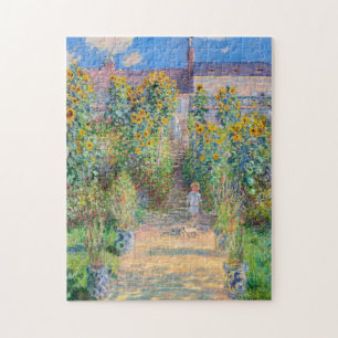 Claude Monet - De tuin van de kunstenaar in Vetheu Legpuzzel