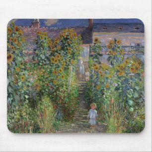 Claude Monet De tuin van de kunstenaar in Vetheu Muismat