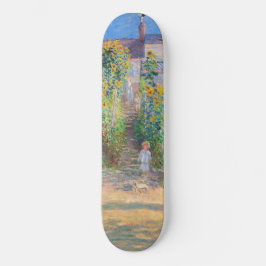 Claude Monet - De tuin van de kunstenaar in Vetheu Persoonlijk Skateboard