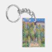 Claude Monet - De tuin van de kunstenaar in Vetheu Sleutelhanger (Voorkant Links)