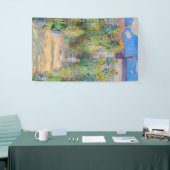 Claude Monet - De tuin van de kunstenaar in Vetheu Spandoek (Beurs)