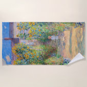 Claude Monet - De tuin van de kunstenaar in Vetheu Strandlaken (Voorkant)