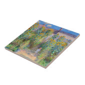 Claude Monet - De tuin van de kunstenaar in Vetheu Tegeltje (Zijkant)