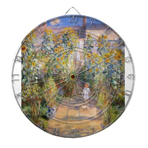 Claude Monet de Tuin van de Kunstenaar in Vétheuil Dartbord