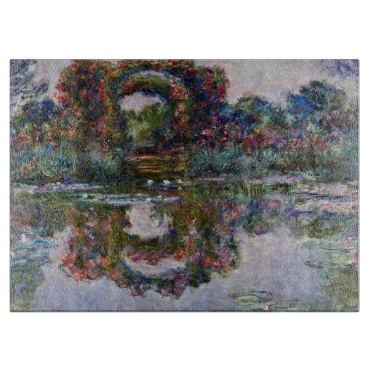 Claude Monet - De tuin van de kunstenaars in Giver Snijplank (Voorkant)