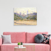 Claude Monet | De vallei van Nervia Canvas Afdruk (Insitu (Woonkamer))