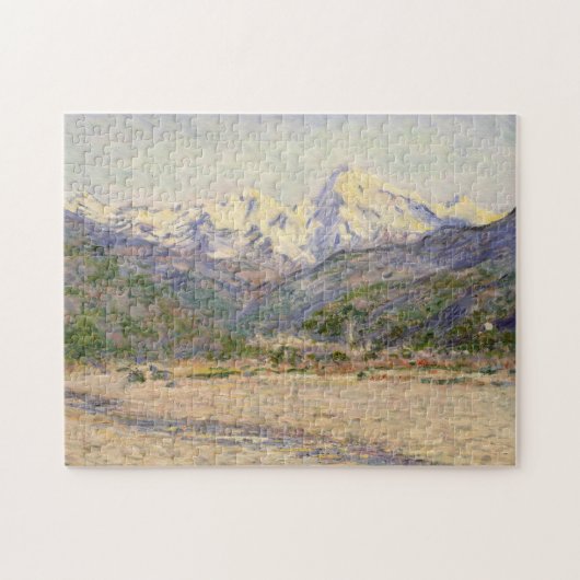 Claude Monet | De vallei van Nervia Legpuzzel (Horizontaal)