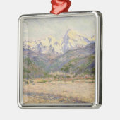 Claude Monet | De vallei van Nervia Metalen Ornament (Links)