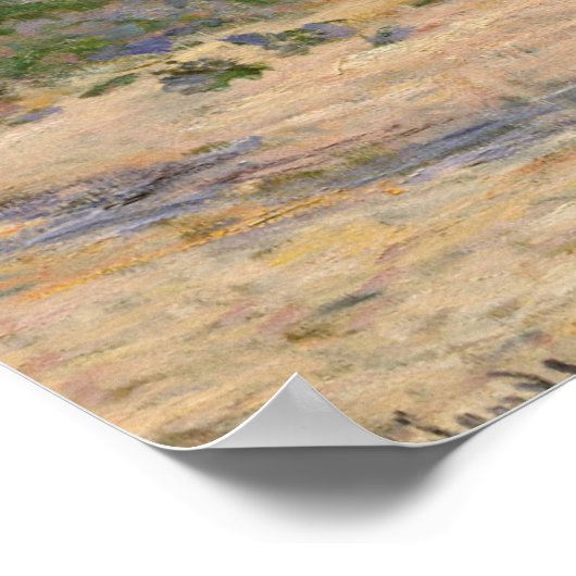 Claude Monet | De vallei van Nervia Poster (Hoek)