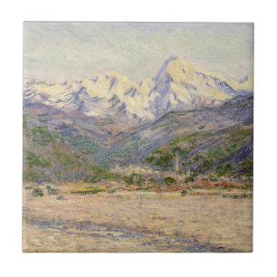 Claude Monet   De vallei van Nervia Tegeltje
