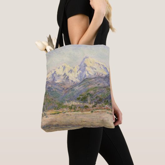 Claude Monet | De vallei van Nervia Tote Bag (Dichtbij)