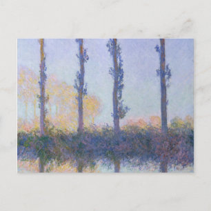 Claude Monet   De vier bomen Briefkaart